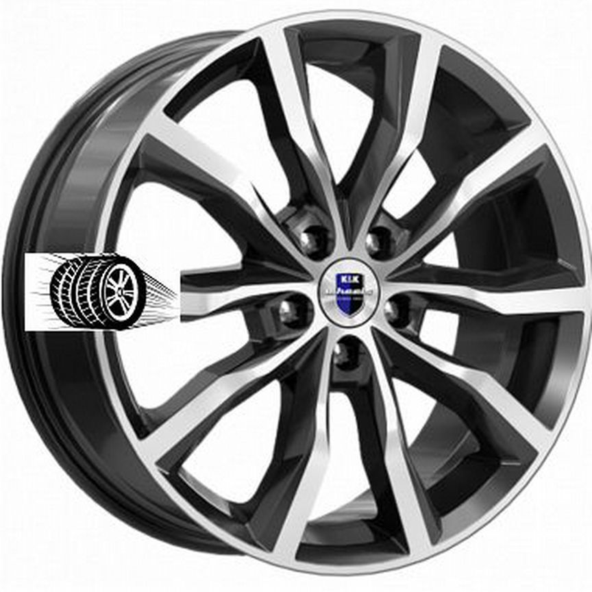 Литые диски K&K 7.5×R18 5×108