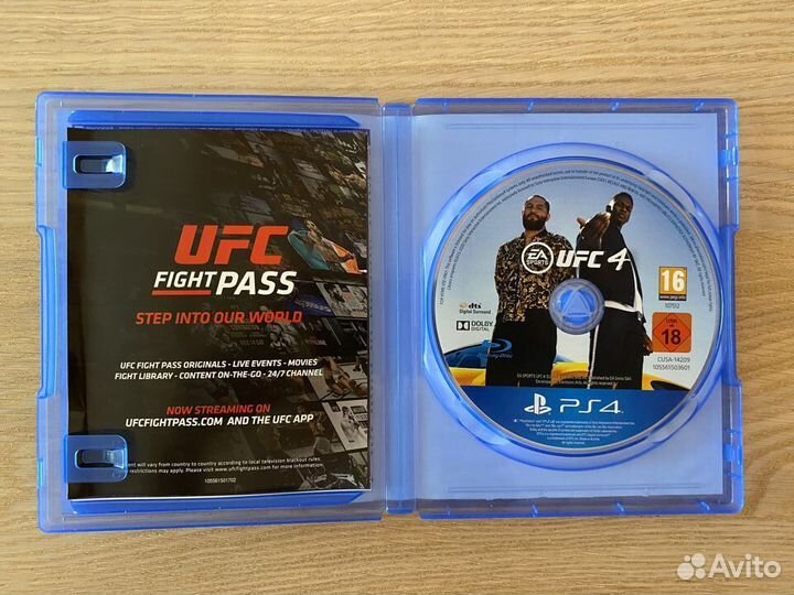 UFC 4 ps4 / Диски на ps4 ufc 4