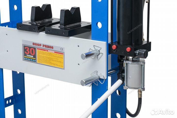 Пресс c пневмоприводом, усилие 30 тонн