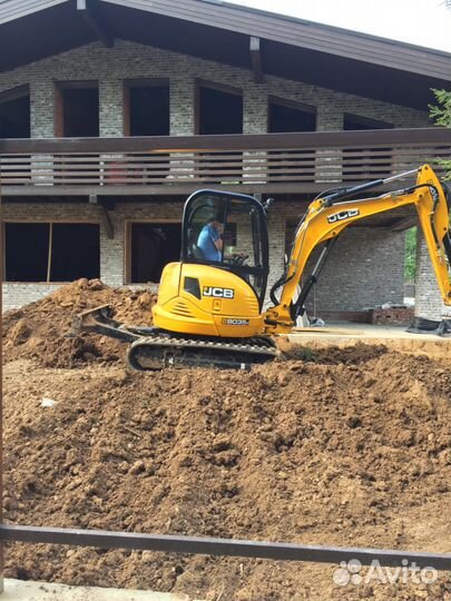 Аренда мини экскаватора JCB 8035
