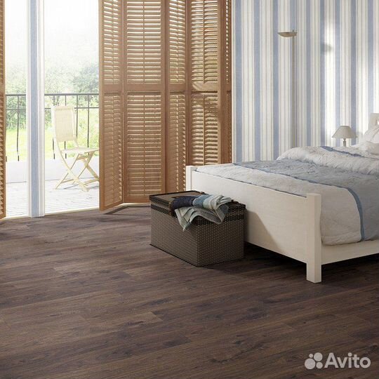 Ламинат Quick-Step Дуб белый затемненный PER1496