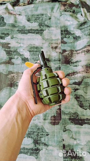 Реальная граната лимонка зажигалка