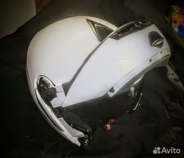 Шлем модуляр LS2 FF386 (белый глянец, L)