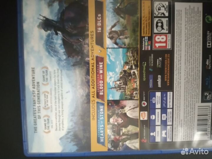 Игра для приставки ведьмак на пс 4