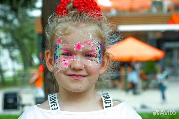 Аквагрим Грим боди арт Анапа Витязево Супсех