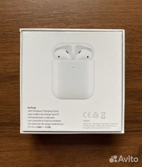 Беспроводные наушники apple airpods 2