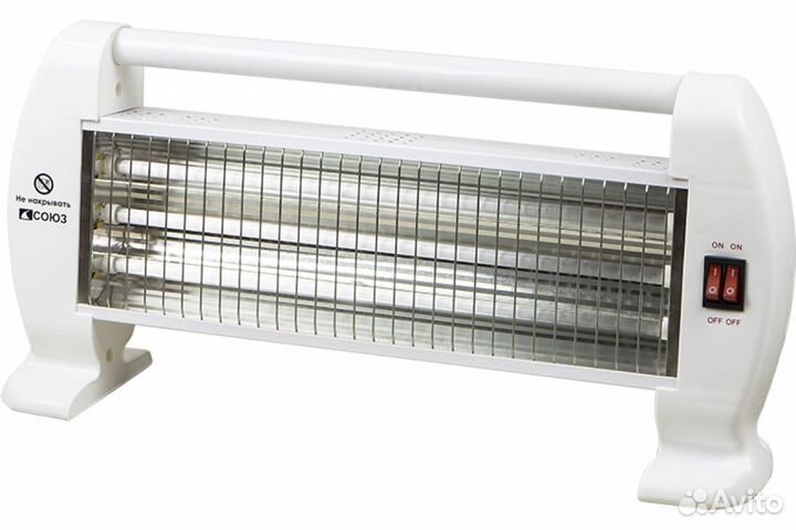 Обогреватель кварцевый инфракрасный союз новый