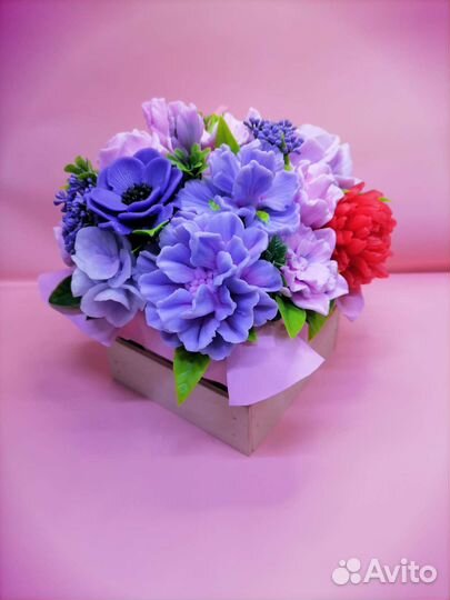 Букет из мыла