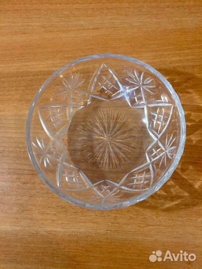 Салатник хрустальный