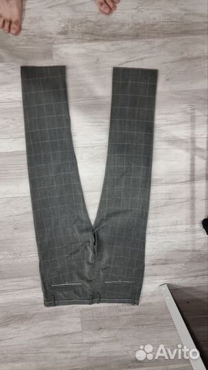 Брюки в клетку
