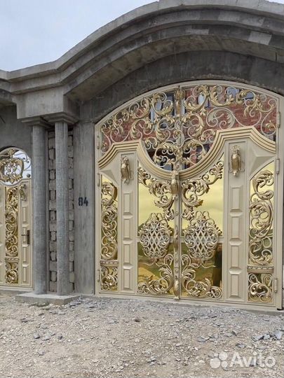 Ворота кованые