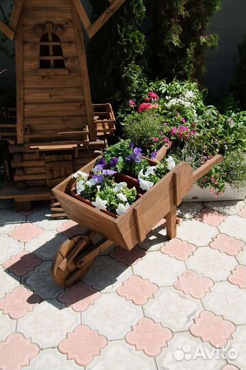 Декоративная мельница для сада