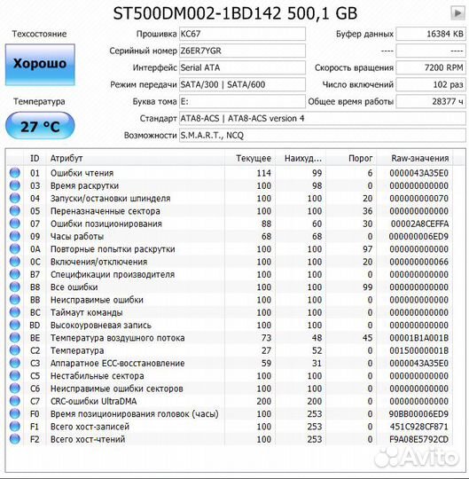 Жесткие диски 500 Гб