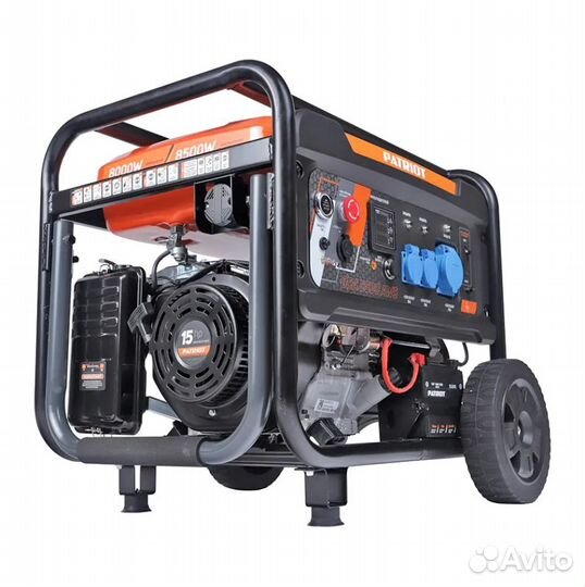 Генератор бензиновый patriot GRA 8500AWS