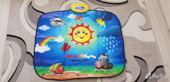 Интерактивный,музыкальный коврик. День и ночь