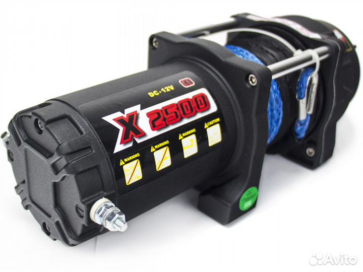 Лебедка Master Winch X2500S с синтетическим тросом