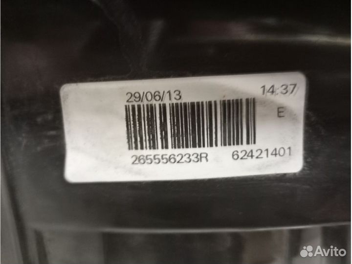 Фонарь задний левый, 265556233R renault logan 2, 3050100