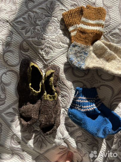 Носки шерстяные новые