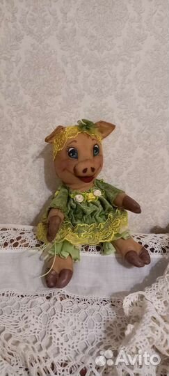 Интерьерная кукла ручной работы