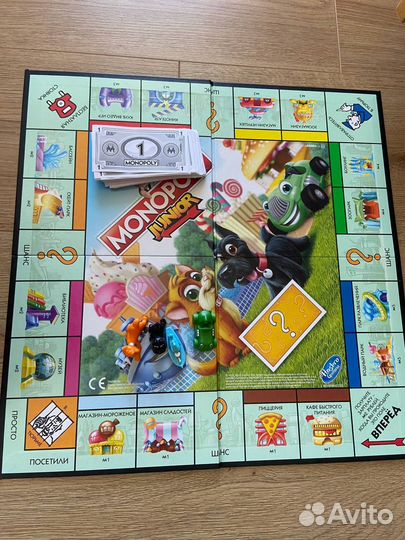 Настольная игра детская Монополия (Junior) 5+