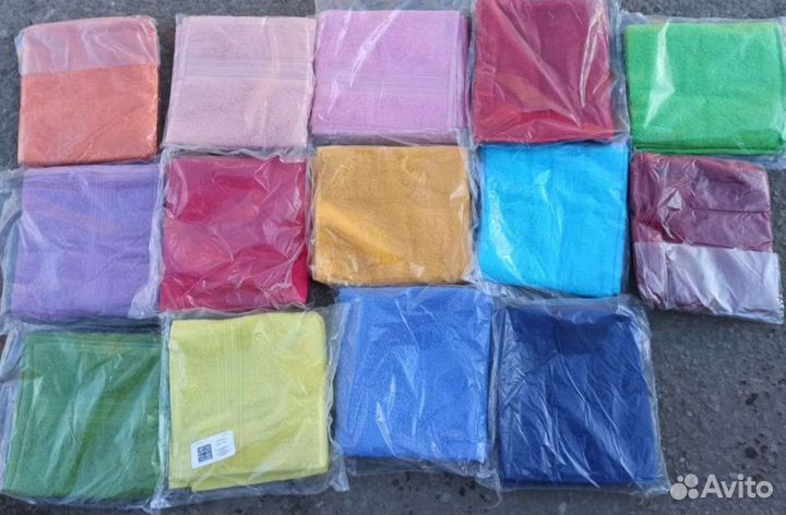 Полотенца махровые