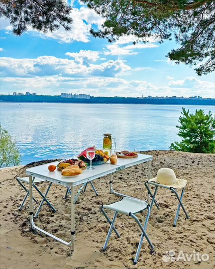 Стол туристический со стульями