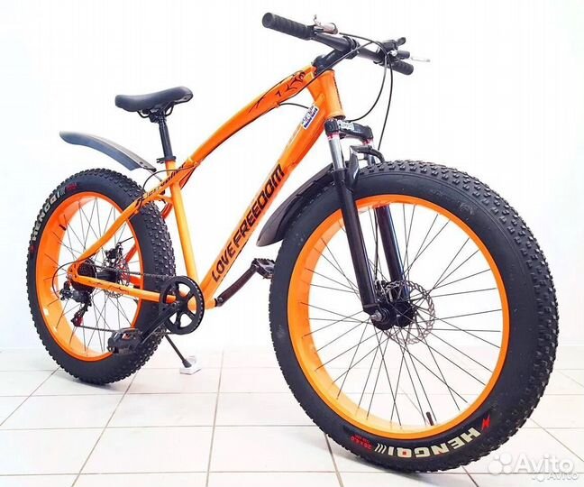 Фетбайк новый оранжевый