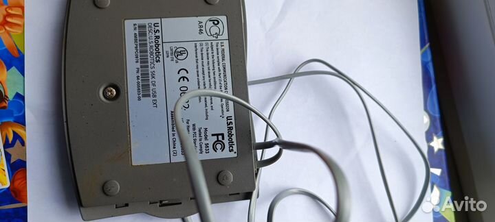 Факс модем us robotics 56 k usb