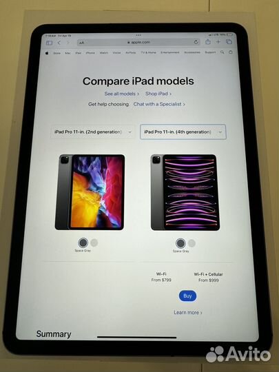 iPad Pro (11-inch) (2nd generation)