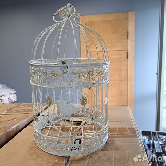 Клетка для птиц декоративная