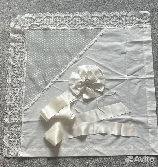 Бант с лентой на выписку и уголок