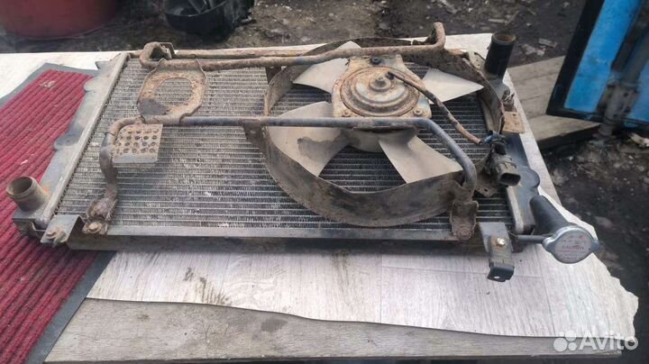 Радиатор основной Nissan sunny N14 CD17