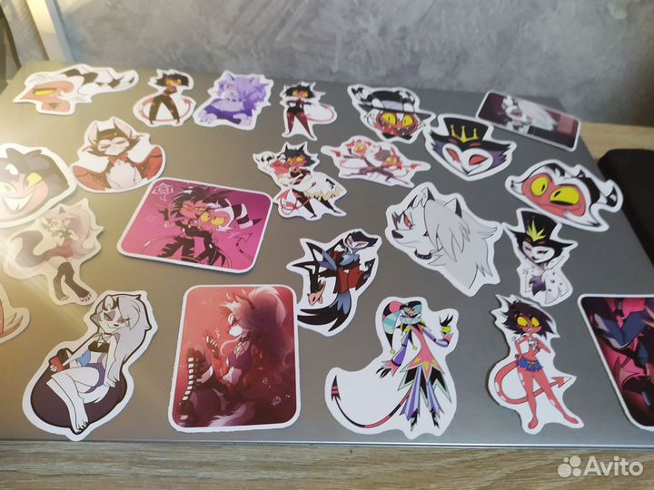 Наклейки Helluva boss