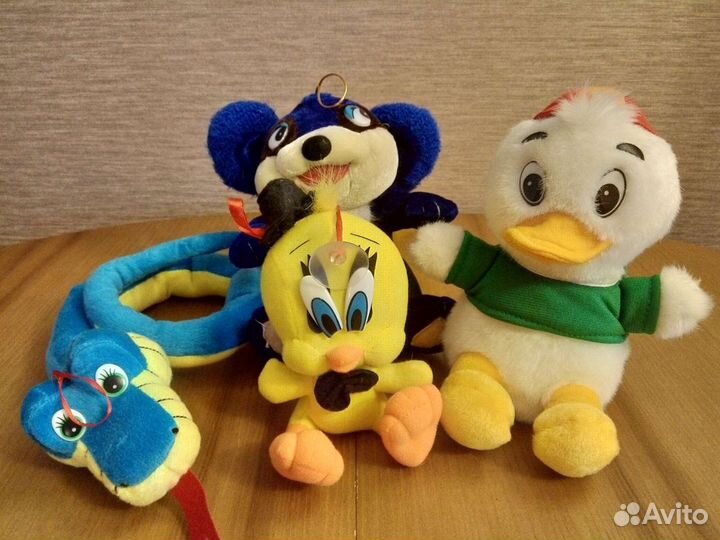 2 набора мягких игрушек (9+3шт)