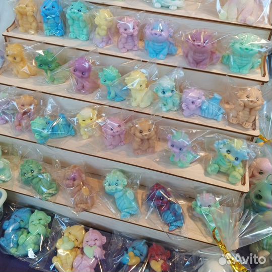 Мыло ручной работы дракон