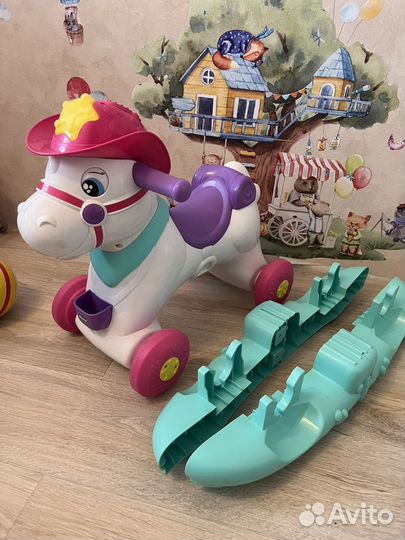 Лошадка качалка Chicco Miss Baby Rodeo