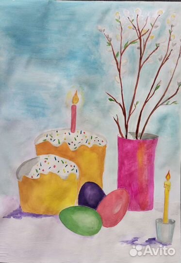 Рисунок на Пасху