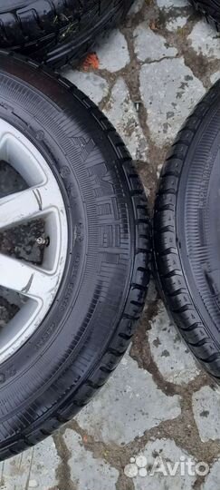 Колеса r15 летние, стояли на фф sharan