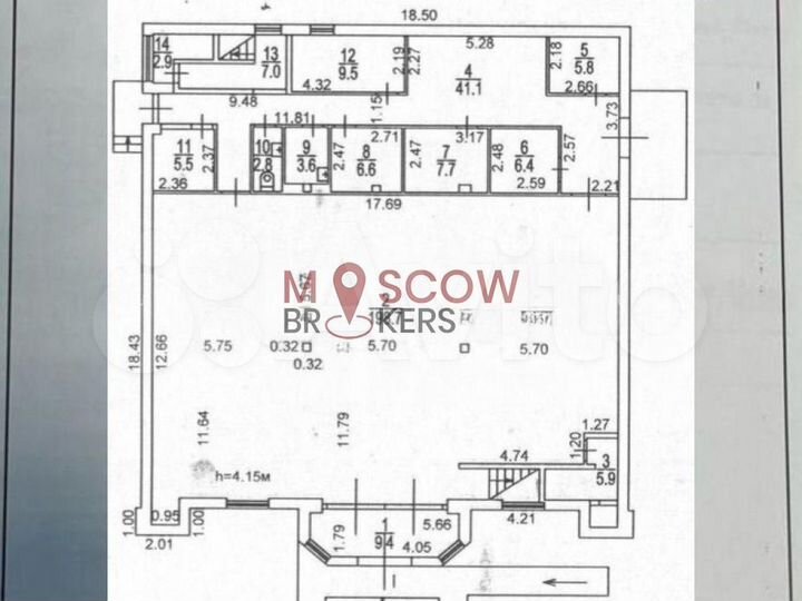 Продам помещение свободного назначения, 634 м²