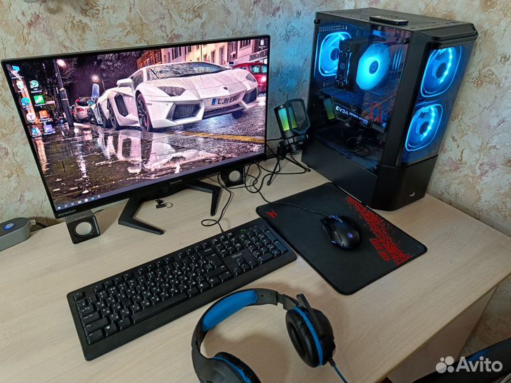 Игровой пк Intel core i3 10105f