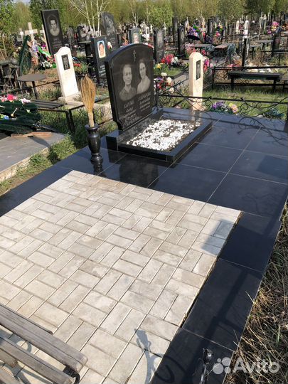 Уборка могил покраска оград,вырубка