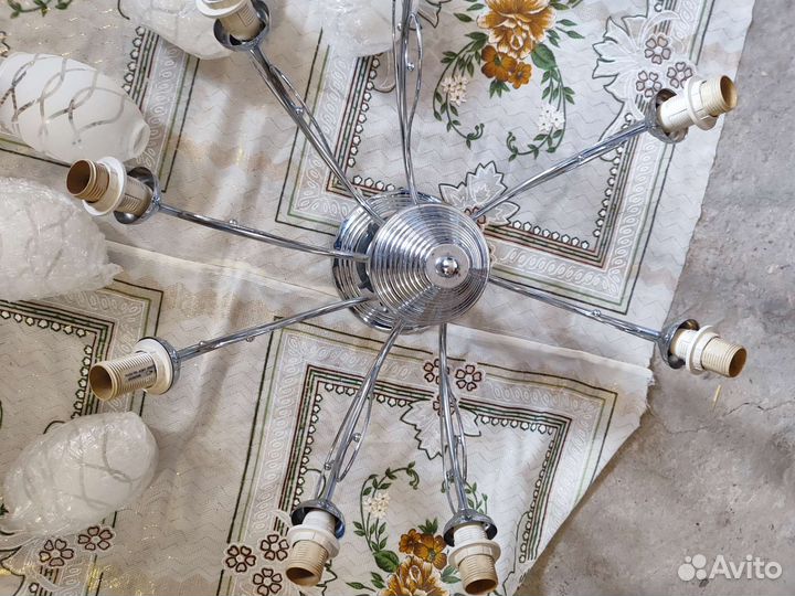 Люстра потолочная бу