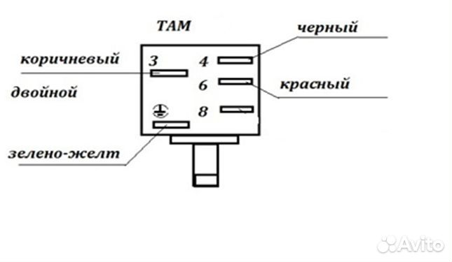 Регулятор температуры (термостат) там-145 1,3 м