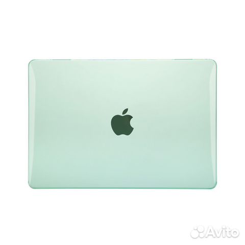Чехол для MacBook Pro 13 2016-2022 глянец бирюз