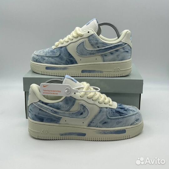 Кроссовки Nike Air Force 1 Low 'Sea Blue'