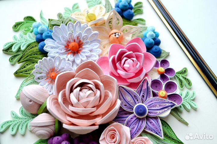 Картины из бумаги в технике квиллинг