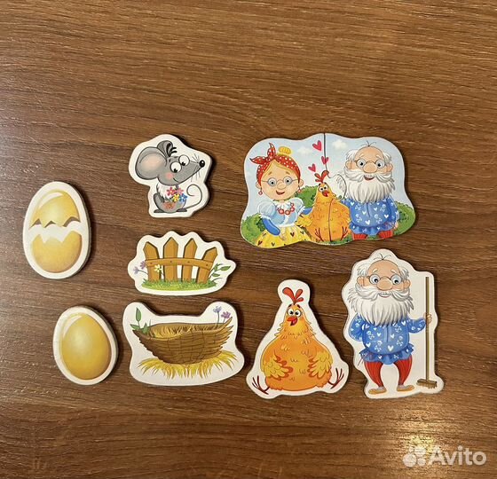 Магнитные фигурки из сказок