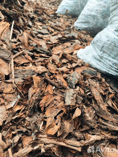 Кора сосны мешки 60л