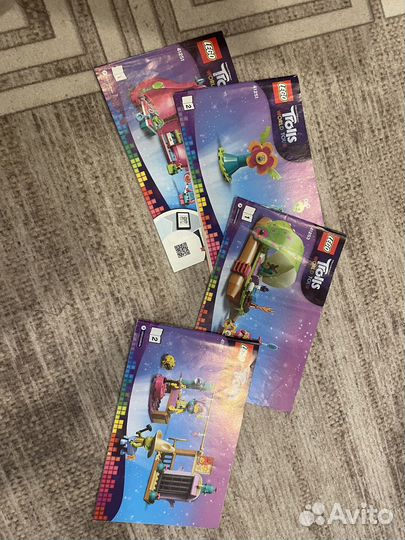 Коробка лего для девочек