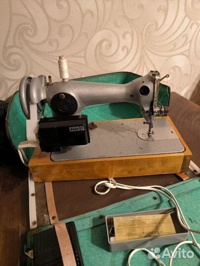 Швейная машина Подольск с электроприводом tur2